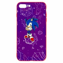 Чохол для iPhone 8 Plus Sonic and space - PrintSalon