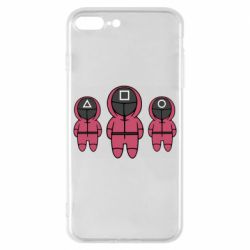 Чохол для iPhone 8 Plus Солдати гра в Кальмара - PrintSalon