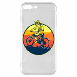 Чехол для iPhone 8 Plus Сyclist - PrintSalon