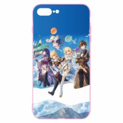 Чехол для iPhone 8 Plus Teyvat Genshin Impact - PrintSalon