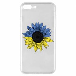 Чехол для iPhone 8 Plus Украина! Подсолнух - PrintSalon
