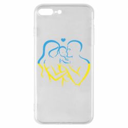 Чехол для iPhone 8 Plus Украина! Семья! - PrintSalon