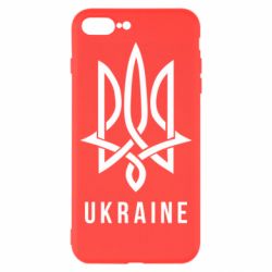 Чехол для iPhone 8 Plus UKRAINE symbol - PrintSalon