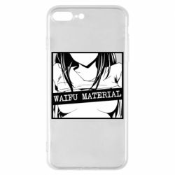Чохол для iPhone 8 Plus Waifu Material - PrintSalon