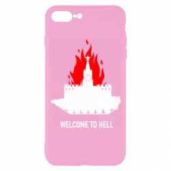 Чехол для iPhone 8 Plus Welcome to Hell - PrintSalon