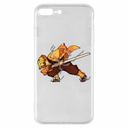 Чехол для iPhone 8 Plus Zenitsu Demon Slayer - PrintSalon