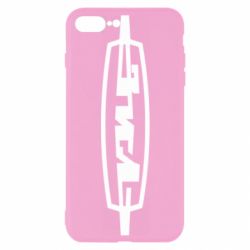 Чехол для iPhone 8 Plus ЗиЛ логотип - PrintSalon