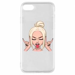 Чехол для iPhone 8 Punk Girl - PrintSalon