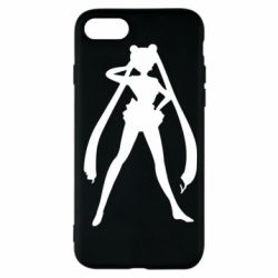 Чохол для iPhone 8 Sailor Moon silhouette - PrintSalon