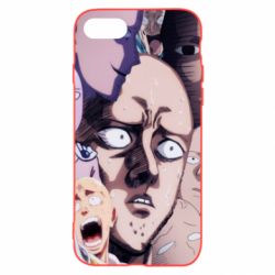 Чохол для iPhone 8 Сайтама многоликий - PrintSalon