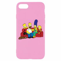 Чехол для iPhone 8 Simpsons At Home - PrintSalon