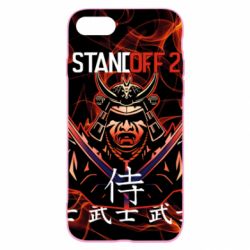 Чехол для iPhone 8 Standoff Samurai And Fire - PrintSalon