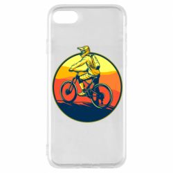 Чехол для iPhone 8 Сyclist - PrintSalon