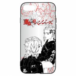 Чохол для iPhone 8 Tokyo Revengers Mikey And Draken - PrintSalon