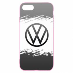Чохол для iPhone 8 Volkswagen logo and grunge - PrintSalon