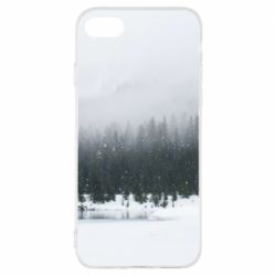 Чохол для iPhone 8 Winter forest - PrintSalon
