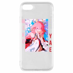 Чехол для iPhone 8 Yae Miko art - PrintSalon