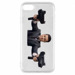 Чехол для iPhone 8 Зеленский с оружием - PrintSalon