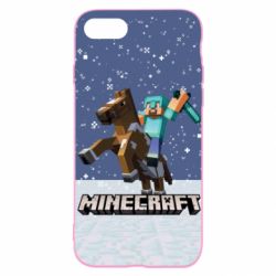 Чохол для iPhone 8 Зимовий Майнкрафт - PrintSalon