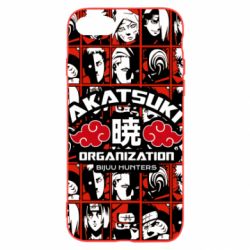 Чохол для iPhone SE 2020 Akatsuki Organization - PrintSalon