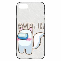 Чохол для iPhone SE 2020 Among us cute cat - PrintSalon