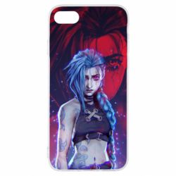 Чохол для iPhone SE 2020 Аркейн Джнкс - PrintSalon