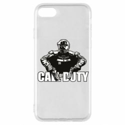 Чохол для iPhone SE 2020 Боєць CoD - PrintSalon