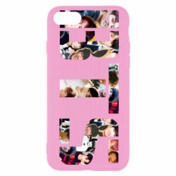 Чехол для iPhone SE 2020 BTS collage - PrintSalon