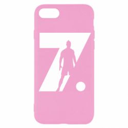 Чехол для iPhone SE 2020 Cristiano Ronaldo Silhouette Art - PrintSalon