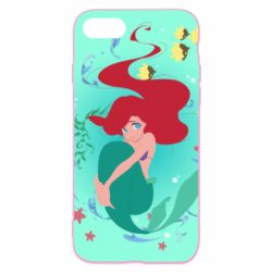 Чехол для iPhone SE 2020 Cute and shy Ariel