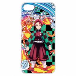 Чехол для iPhone SE 2020 Demon Slayer Kimetsu No Yaiba - PrintSalon