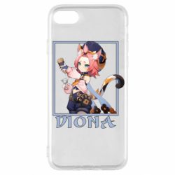 Чехол для iPhone SE 2020 Diona Genshin Impact - PrintSalon
