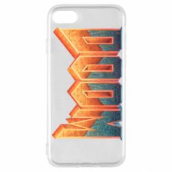 Чохол для iPhone SE 2020 Doom old logo - PrintSalon