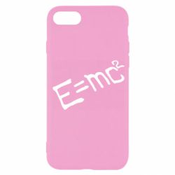 Чехол для iPhone SE 2020 E=mc2 - PrintSalon