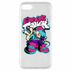 Чехол для iPhone SE 2020 FnF Boy And Logo - PrintSalon