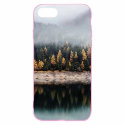 Чехол для iPhone SE 2020 Forest by the lake - PrintSalon