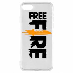 Чохол для iPhone SE 2020 Free Fire vertical logo - PrintSalon