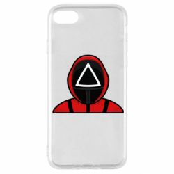 Чехол для iPhone SE 2020 Игра в кальмара Soldier - PrintSalon