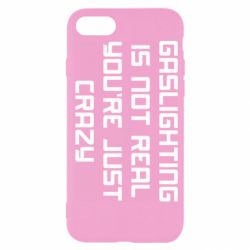 Чехол для iPhone SE 2020 Gaslighting is not real - PrintSalon