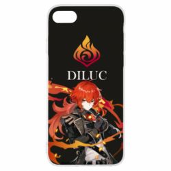 Чохол для iPhone SE 2020 Genshin Impact Diluc - PrintSalon