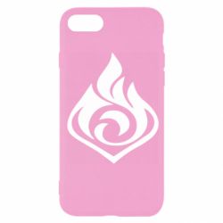 Чехол для iPhone SE 2020 Genshin Impact Pyro - PrintSalon