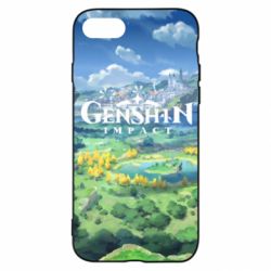 Чохол для iPhone SE 2020 Genshin Impact World - PrintSalon