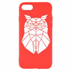 Чохол для iPhone SE 2020 Geometric Owl - PrintSalon