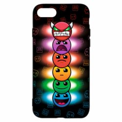 Чохол для iPhone SE 2020 Geometry Dash Levels - PrintSalon