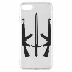 Чохол для iPhone SE 2020 Герб добровольчих батальйонів - PrintSalon