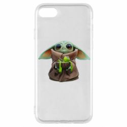 Чехол для iPhone SE 2020 Grogu and Kermit - PrintSalon