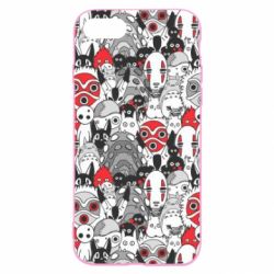 Чохол для iPhone SE 2020 Hayao Miyazaki Characters - PrintSalon
