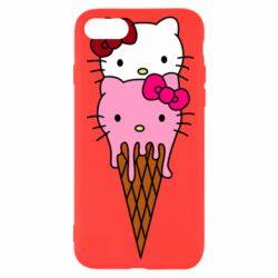 Чехол для iPhone SE 2020 Kitty ice cream - PrintSalon
