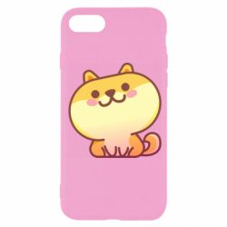 Чехол для iPhone SE 2020 Корги с улыбкой - PrintSalon