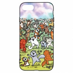 Чохол для iPhone SE 2020 Коти танцюють - PrintSalon